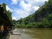 บ้านริมแคว แพริมน้ำ อ.ไทรโยค จ.กาญจนบุรีีี