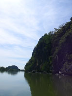 คลองเขาแดง_ประจวบคีรีขันธ์ ล่องเรือชมวิวทิวทัศน์ธรรมชาติ