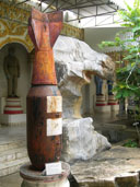 ลูกระเบิด พิพิธภัณฑ์สงครามโลกครั้งที่ 2 อ.เมือง จ.กาญจนบุรี 