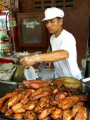 หมูย่าง ตลาดสามชุก อ.สามชุก จ.สุพรรณบุรี 