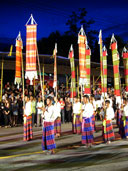 งานประเพณีแห่เทียนพรรษา จังหวัดอุบลราชธานี