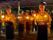 งานประเพณีแห่เทียนพรรษา จังหวัดอุบลราชธานี