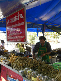 หนังปลาทอดกรอบ_ก้างปลากรายทอดกรอบ_พระนครศรีอยุธยา_ร้านแฝดสี่