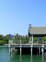 ท่าเทียบเรือ ปากคลองอ่าวพันเตมะละกา เกาะตะรุเตา อุทยานแห่งชาติหมู่เกาะตะรุเตา